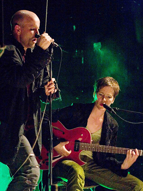 Photo of Charlotte Wilde and Michael Vogel (Figurentheater Leipzig)