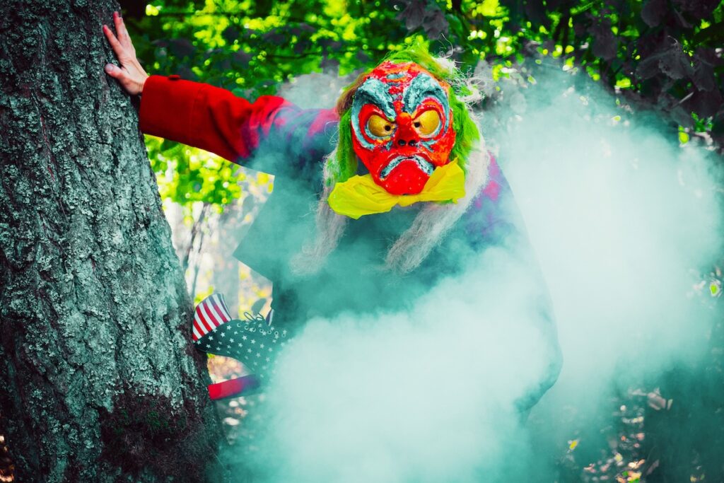 Foto von Superheroes, einer Aufführung von Grupa Coincidentia mit Figurentheater Wilde & Vogel, Foto Joanna Krukowska