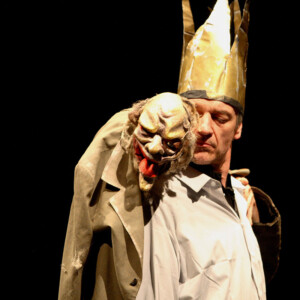 Photo of the play Lear by Figurentheater Wilde & Vogel, Leipzig (photo Meike Lindek).