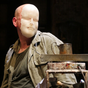 Foto des Theaterstück Frankenstein des Figurentheaters Wilde & Vogel in Leipzig (foto Dana Ersing).