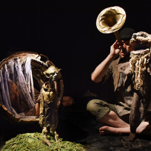 Foto des Theaterstück Der Hobbit des Figurentheaters Wilde & Vogel in Leipzig (foto Thilo Neubacher).