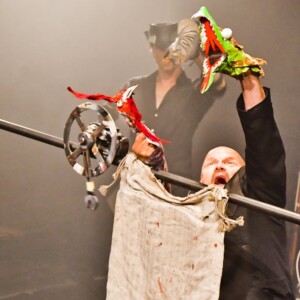 Photo of the play Krabat, by Figurentheater Wilde & Vogel in Leipzig (photo Michał Strokowski).
