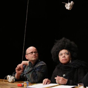 Photo of the Westflügel Sessions by Figurentheater Wilde & Vogel in Leipzig (photo Thilo Neubacher).