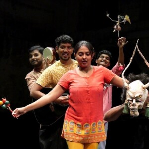 Photo of the performance Sesam by Figurentheater Wilde & Vogel in Leipzig (photo Dana Ersing).