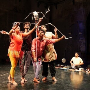 Foto des Theaterstück Sesam des Figurentheaters Wilde & Vogel in Leipzig (Foto Dana Ersing).