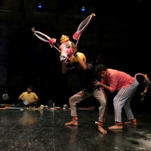 Photo of the performance Sesame by Figurentheater Wilde & Vogel in Leipzig (photo Dana Ersing).