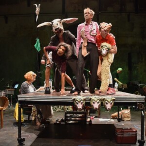 Foto von Farm der Tiere: eine Aufführung des Figurentheaters Wilde & Vogel, Leipzig (Foto Dana Ersing)