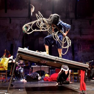 Foto von Farm der Tiere: eine Aufführung des Figurentheaters Wilde & Vogel, Leipzig (Foto Dana Ersing)